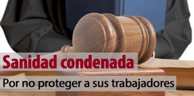 Artículo: Sanidad condenada por no proteger a sus trabajadores