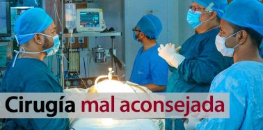 Artículo: Cirugía mal aconsejada