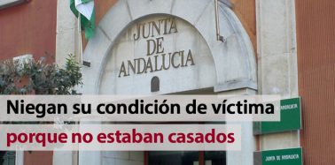 Artículo: Niegan su condición de víctima porque no estaban casados