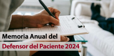 Artículo: Memoria Anual del Defensor del Paciente 2024