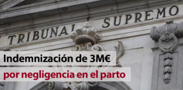 Artículo: Indemnización de tres millones por negligencia médica en el parto